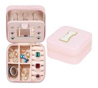 YEJAHY Joyero para Niña y Mujer, Pequeño Organizador de Joyas de Viaje, Organizador de Cadenas (I)