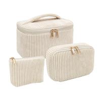 YEJAHY Juego De Bolsas De CosméTicos para Mujer, Bolsa De Maquillaje con Cuerda, Bolsa De Maquillaje De Viaje,De Aseo para NiñAs, Gran Capacidad,La Vida Diaria Y Los Viajes De Las Mujeres