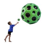 YEJAHY Pelota de Salto, Mini Juguete de Pelota Animosa, Pelota de Rebote, Pelota de Goma para Salto Alto, Pelota de Goma para Saltar, Pelota Espacial para Regalo de Fiesta para niños (Verde)