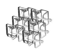 YEJBBUC 6 clips de red para acuario, soporte de fijación para cubierta de pecera