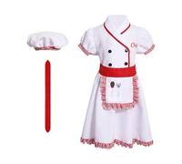 YEJBBUC Disfraz de chef para niños, disfraz de juego de rol para espectáculos, actuaciones en escenario, regalo S