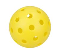 YEJBBUC Pelota de pickleball duradera para entrenamiento en interiores y exteriores, accesorios de pickleball, color amarillo, 74 mm