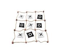 YEJBBUC Tic TAC Toe Juego de estrategia clásico para patio trasero para adultos y niños