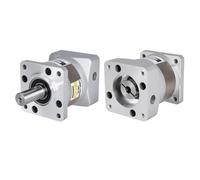 YEJMKJ Caja de engranajes planetaria de relación 5:1 para motor paso a paso Nema 23 de 60-74 mm, retroceso, 15 arcos, eje de entrada de 31 mm φ6,35 mm, reductor planetario para motor de 57 pasos