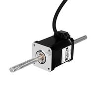 YEJMKJ Motor paso a paso Nema 17 TR8x8 de 200 mm, 2 fases, 1,8 ° de alto par de 0,7 Nm, bipolar de 2,5 A, 1,5 Ω, 59 mm, 42 pasos con cable T8 de 200 mm de 1 m para impresora 3D, robot de bricolaje