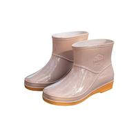 Yekdmxop Botas Hombre de Agua Media Caña Impermeables Ligeras y Cómodas para Jóvenes y Adultos Botas Mujer Agua Trekking Casual Antideslizante Seguridad para el Pesca Campo Trabajo