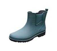 Yekdmxop Botas Mujer de Agua Antideslizante Media Caña Seguridad para Jóvenes y Adultos Botas Hombre Invierno Trekking Casual Impermeables Ligeras y Cómodas para el Pesca Trabajo Campo