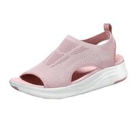 Yekdmxop Sandalias de mujer de verano cómodas ortopédicas zapatos ortopédicas punta abierta con cuña sandalia de verano antideslizante zapatillas malla transpirable planta ancha casual deportivas