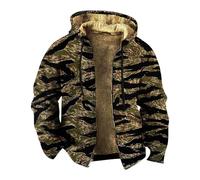 Yekdmxop Sudadera Hombre con Capucha Y Cremallera Sudadera de Trabajo Hombre Casual Sudaderas con Capucha Mangas Largas Jersey Oversize Chaqueta con Cremallera Tops Cálida Hoodie Simple Térmica Otoño