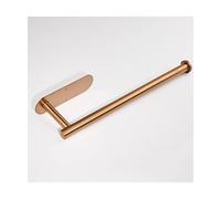YEKIM Soporte para Papel higiénico Soporte de Papel de Oro Rosa, Adhesivo de Acero Inoxidable 304, Estante de Rollo de Papel higiénico sin Perforaciones para Colgar en la Cocina y el baño