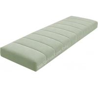 Yekuhe Funda de Cojines para Bancos tamaño Personalizado, 5cm Grosor, Funda de Cojín Lavable y Desmontable, para Interiores Y Exteriores Silla De Banco Comedor Cocina,Custom(Verde Claro,110X35X5cm)