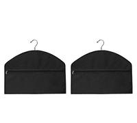 YELAIYEHAO 2 piezas de seguridad para colgar con bolsillo oculto, cabe debajo de la ropa colgante con bolsillo para ocultar objetos de valor (medio, negro)