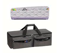 YELAIYEHAO Bolsa de Transporte Compatible con Cricut Explore Air and Maker, Bolsa Impermeable Compatible con Cricut Explore Air y Suministros (Gris, 2 Piezas)