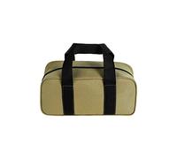 YELAIYEHAO Bolsas de herramientas de 2 piezas, organizador de bolsas de herramientas, almacenamiento de boca abierta (caqui, A)