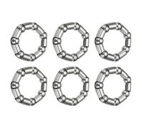 YELARXI Rodamientos de bolas de bicicleta, retenedor de cojinete de manivela de bicicleta de acero inoxidable #7-Fitfor (MTB Bike Crank-Bottom Bracket-Frame Bearing Repair) 5/16 pulgadas x 7 bolas y