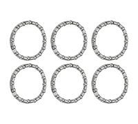 YELARXI Rodamientos de bolas de bicicleta, retenedor de cojinete de manivela de bicicleta de acero inoxidable #4-Fitfor (MTB Bike Crank-Bottom Bracket-Frame Bearing Repair) 5/32 pulgadas x 16 bolas y