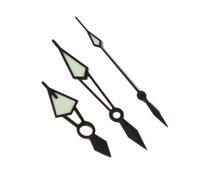 YELEMEABHB 1017 Negro Brillante C3 Verde Luminoso Corte Esfera Compatible for NH34 35 36 38 70 Movimiento SKX007 Manecillas del Reloj Mano(Matte Black B)