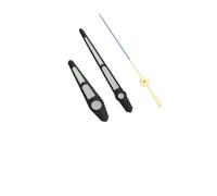 YELEMEABHB 1053 Esfera Cortada C3 Verde Luminoso Ajuste NH34 35 36 38 70 Movimiento automático SKX007 Manecillas del Reloj Mano(Black Gold Blue)