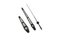 YELEMEABHB 1053 Esfera Cortada C3 Verde Luminoso Ajuste NH34 35 36 38 70 Movimiento automático SKX007 Manecillas del Reloj Mano(Black Orange)