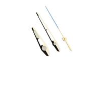 YELEMEABHB 1053 Esfera Cortada C3 Verde Luminoso Ajuste NH34 35 36 38 70 Movimiento automático SKX007 Manecillas del Reloj Mano(Gold Blue)