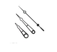 YELEMEABHB 1058 Negro Mate Ajuste NH34 35 36 38 70 Movimiento Automático SKX007 Manecillas del Reloj Mano(Matte Black)