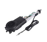YELEMEABHB Antena retráctil Universal Antena Antena AENA Antena Radio ELÉCTRICA FM/Am Antena retraída aérea automática Compatible for Carro 12V Antena
