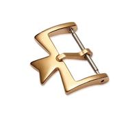 YELEMEABHB Cierre de metal for correa de reloj for Vacheron Constantin, 16 mm y 18 mm, color plateado, dorado, rosa y acero inoxidable. Watch clasp(Carbon fibre,20mm)