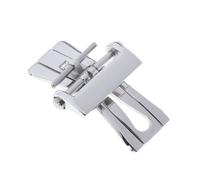 YELEMEABHB Cierre desplegable de mariposa for botón pulsador de repuesto y hebilla, apto for correas de reloj de cuero de 20 mm. Watch clasp