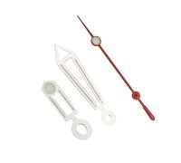 YELEMEABHB Compatible for Movimientos NH34, NH35 y NH36 for manecillas Luminosas Verdes C3 SKX007. Mano(Silver Red)