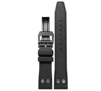 YELEMEABHB Correa compatible for IWC, compatible for Big Pilot Portofino, correa de reloj for remaches correa de reloj de caucho fluorado for hombre, hebilla de metal, correas de 20 mm, 21 mm y 22 mm.