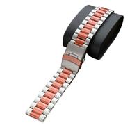 YELEMEABHB Correa de acero inoxidable compatible for OnePlus Watch 3, 2 y 2R. Pulsera de metal compatible for Amazfit Balance GTR 4, 3 y 2. Correa de reloj(Titanium orange,Oneplus Watch 3)