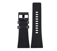 YELEMEABHB Correa de cuero for reloj for Diesel DZ7406, DZ7408, DZ4280 y DZ4343 (22 mm, 24 mm, 26 mm, 28 mm, 30 mm, 32 mm y 34 mm) for hombre. Correa de reloj(Black black clasp,32mm)