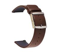 YELEMEABHB Correa de cuero for reloj for Samsung Galaxy Watch de 14 a 24 mm, compatible for modelos de 20 y 22 mm y liberación rápida Z16. Correa de reloj(Plain brown,14mm)