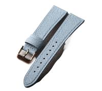 YELEMEABHB Correa de piel de vaca for estampado de palmeras hecha a mano, de 18 mm, 19 mm, 20 mm, 21 mm y 22 mm, ideal for correas de reloj antiguas y finas. Correa de reloj(A rose gold buckle,20mm)