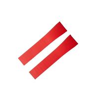 YELEMEABHB Correa de reloj de 18, 19, 20, 21 y 22 mm for hebilla de mariposa de liberación rápida for cortar a medida. Watch clasp(Red,21MM_BLACK BUCKLE)