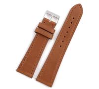 YELEMEABHB Correa de reloj de liberación rápida, 18 mm, 19 mm, 20 mm y 22 mm, for hombre y mujer, correa de repuesto Correa de reloj(Red brown,18MM_L-130 90MM)