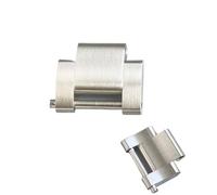YELEMEABHB Correa de reloj RLX de acero inoxidable de 15,5 mm, color plata y oro, for eslabón de extensión SUB GMT Oyster Jubilee, compatible for RLX 116610, 116710, 126610 y 126500. Watch clasp(Light