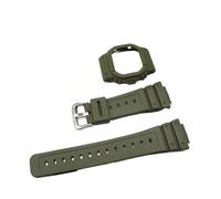 YELEMEABHB Correa de silicona 2 en 1 for reloj DW-5600, funda protectora de repuesto, marco for pulsera inteligente, accesorios, carcasa, bisel DW-5600 Correa de reloj(Color5)