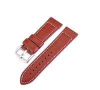 YELEMEABHB Correas de reloj blandas de 18 mm, 20 mm, 22 mm y 24 mm, color negro, marrón, azul y marrón claro. Correa de reloj(Light brown,22mm)