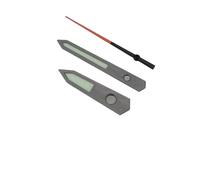 YELEMEABHB Esfera cepillada C3 Verde Luminosa, Ajuste NH34, 35, 36, 38, 70, Movimiento SKX007, manecillas del Reloj Mano(Gun Lumes Orange)