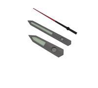 YELEMEABHB Esfera cepillada C3 Verde Luminosa, Ajuste NH34, 35, 36, 38, 70, Movimiento SKX007, manecillas del Reloj Mano(Gun Lumes Red)