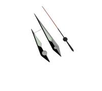 YELEMEABHB Esfera cepillada C3 Verde Luminosa, Ajuste NH34, 35, 36, 38, 70, Movimiento SKX007, manecillas del Reloj Mano(Gun Black Orange)