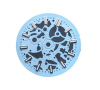 YELEMEABHB Esfera de reloj 29,8 mm for for NH38 NH70, esferas luminosas verdes, accesorios modificados, azul, verde, blanco y negro marcar(A21)