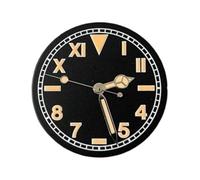 YELEMEABHB Esfera de reloj retro 28,5 mm + manecillas modificadas, esfera luminosa verde for hombre, accesorios for for NH35/NH36 marcar(A1)