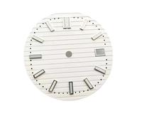 YELEMEABHB Esfera luminosa verde de 29,8 mm for reloj NH35 NH36, repuesto for, esfera negra, blanca, azul y, for hombre marcar(A15)