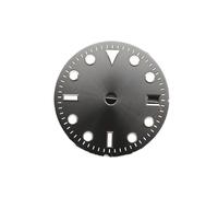 YELEMEABHB Esfera luminosa verde de 29 mm, accesorios modificados for reloj, esferas cuatro manecillas GMT for for NH34 marcar(A2)