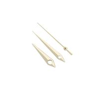 YELEMEABHB Manecillas de Reloj SKX007 Estilo Dauphine, Color Plata Brillante, Dorado y Azul Rosa Mano(Shiny Gold)