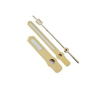 YELEMEABHB Manecillas NH35 C3, Luminosas, Verdes y Plateadas, for Tres manecillas, Accesorios for Relojes NH34, NH35, NH36 y 4R for Movimiento automático. Mano(N48)