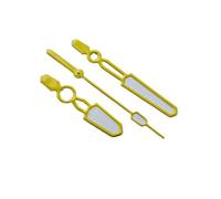 YELEMEABHB Manecillas NH35 Rojas, Azules, Verdes, Amarillas y Naranjas C3, manecillas Luminosas Verdes Fuertes, adecuadas for el Movimiento NH35/NH36/4R, Accesorio for Reloj. Mano(Giallo)