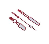 YELEMEABHB Manecillas NH35 Rojas, Azules, Verdes, Amarillas y Naranjas C3, manecillas Luminosas Verdes Fuertes, adecuadas for el Movimiento NH35/NH36/4R, Accesorio for Reloj. Mano(Rosso)